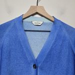 Gran Sasso Italy 100% Cashmere Twinset Cardigan & Sweater‎ Blue Women's Size 46 Size L Photo 7