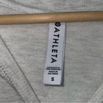 Athleta  Womens Mindset Sweatshirt Heathered Gray Long‎ Sleeve Soft Size Small Photo 2