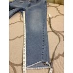 Rebecca Minkoff RM  Jeans, Cropped Ankle Raw Hem Jeans, Size 8P Photo 8