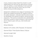 {XL} The Nines by HATCH for Target Black Jersey Knit Ribbed Bodycon Dress Size undefined Photo 2