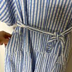 Roberta Roller Rabbit Roller Rabbit Lur Valonia Dress - blue and white stripes Sz L 318 Photo 6