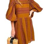 Free People NWOT  LILLY STRIPE MINI
DRESS sz S Photo 0