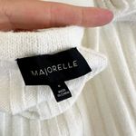 Majorelle  | Amar Rosette Rose Crochet Halter Knit Top in Ivory White‎ Medium Photo 5