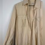 Zadig & Voltaire Teros Cotton Twill Button Down Safari Utility Shirt sz S Photo 7