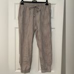 prAna NWOT Womens Wild Summer Canvas Mid Rise Drawcord Semi Fitted Jogger Medium Photo 2