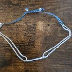 Stella & Dot PAVE WISHING ADJUSTABLE BRACELET - SILVER TONE With RHINESTONES Photo 0