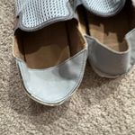 Olukai  Pehuea Slip On Shoes Loafers Women’s Size 7 Drop In Heel Gray Easy On Off Photo 4