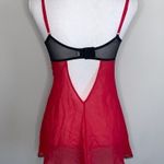 Victoria's Secret Victoria’s Secret Silk Milkmaid Babydoll Slip Photo 3