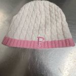Top Of The World  University of Florida Womens White & Pink Cable Knit Beanie EUC Photo 1