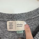 Anthropologie  Saturday Sunday Grey Hacci Tunic V-Neck Sweater Photo 6
