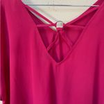 Torrid Pink V-Neck Blouse β Size 2 (2X) Photo 3