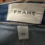 frame denim FRAME Le Bardot Crop Flare Jeans Medium Wash 26 Y2K Retro 90s Revival Soft Girl Photo 3