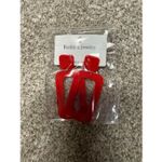 Bundle of 6 pair Fashion Jewelry earrings Orange Photo 5