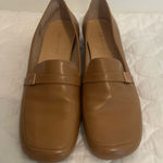 Anne Klein  Tan Leather Loafers 9 Photo 0