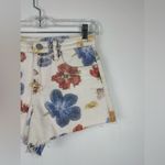 BLANK NYC  Botanical Print The Barrow High Rise Cut Off Shorts Women’s Sz 24 Photo 3