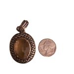 Park Lane Vintage Y2k  gold-stone silver tone necklace pendant gives David yurman Photo 3