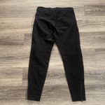 COS  Black Skinny Pants With Zip Size 10R High rise Trousers Rayon Blend Photo 1