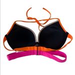 Victoria's Secret Victoria’s Secret VS Swim ❤︎ Hottie Banded Colorblock Halter Bikini Top ❤︎ 34C Photo 5