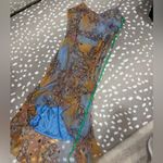 Vintage Y2K Silk Beaded Asymmetrical Evening Dress suewong nocturne bubble lilac Orange Size undefined Photo 12