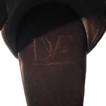 Diane Von Furstenberg ‎ Shoes Women 7.5 M Black White Geometric Wedge Sandals Zip Photo 8