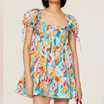 Amanda Uprichard  Sicily Dress in Miami Mini Size XS Colorful Photo 0