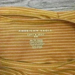 American Eagle  Yellow Soft & Sexy Rib Long Sleeve Tee Size XS Photo 4