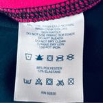 Lands' End Land’s End Athletic Track Hooded Jacket Navy Blue Hot Pink Size XLarge Photo 7