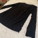 Dutch Bros Mustache Crewneck Long Sleeve T Shirt in Black Yellow Large Photo 4