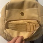 wilson's leather  Beige Small Backpack solid zip genuine‎ real Photo 4