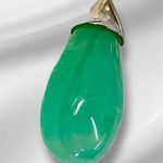 Whitney Kelly Sterling Silver Lapis Lace Agate Chrysoprase Pendant Photo 1