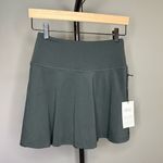 Girlfriend Collective  Black Mini Skort M Photo 0