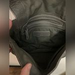 Liebeskind Rare Vintage Gray Soft Leather  Zip Crossbody Handbag Bag Photo 4