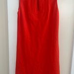 Diane Von Furstenberg  Coral Red Kadijah Mini Dress Photo 2
