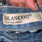 BLANK NYC  Distressed Blue Straight Leg Jeans Photo 8