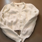 Jessica Simpson flower button cardigan Photo 0