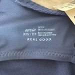 Aerie  Blue Ribbed Top‎ size XXS Photo 3