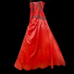 VIVID DESIGN AMAZING BALL GOWN BEADED DETAILS IRIDESCENT MATERIAL … Pink Size 6 Photo 4