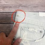 AGOLDE Parker Vintage Cut Off Distressed Button Fly Blanche White Blue Jean 27 Photo 10