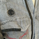Guess Los Angeles 1981: Limited Edition Gray Button Down Denim Shirt Size s Photo 15