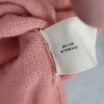Sparrow 100% CASHMERE Sweater Pullover Pink Size M Medium Photo 4