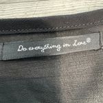 Do Everything In Love  Semi Sheer Black Sleeveless Duster E21 Photo 2
