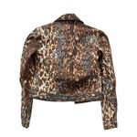 One Teaspoon  Voodoo Johnny leopard print Jean Jacket Casual Style Size 8 AU/4 US Photo 2