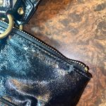 Coach  Poppy Black Patent Leather Daisy Tote Photo 7