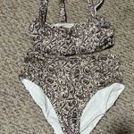 Athleta Aqualux Quick Dry Batik Bikini 2 Piece Matching Set- Size XS, 32B/C Photo 0
