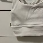 Lululemon Energy Bra Long Line Texture White Photo 5