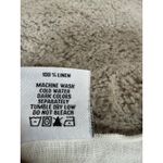 Color Me Cotton Linen Open Front‎ Cardigan Draped Lightweight White L Minimalist Size L Photo 4