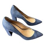 Banana Republic ☀️  navy Madison 12-Hour Block-Heel Pump Photo 0