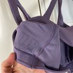 Adidas NWOT Coreflow Luxe Studio Medium-Support Bra shadow violet purple small Photo 3