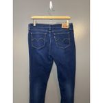 Levi's 711 Skinny Jeans Womens 31 Blue Mid Rise Stretch Denim Pants Water Less Photo 3