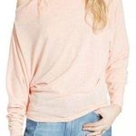 Free People We The Free Slouchy Off The Shoulder Valencia Long Sleeve Top Size Medium Photo 0